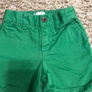 Polo by Ralph Lauren green shorts 12 months